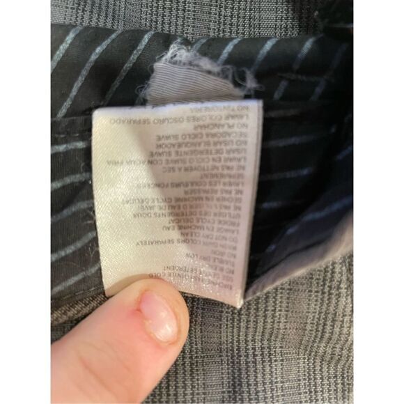 Fox Racing Plaid Check Black Grey Shorts Sz 32 - Picture 9 of 9